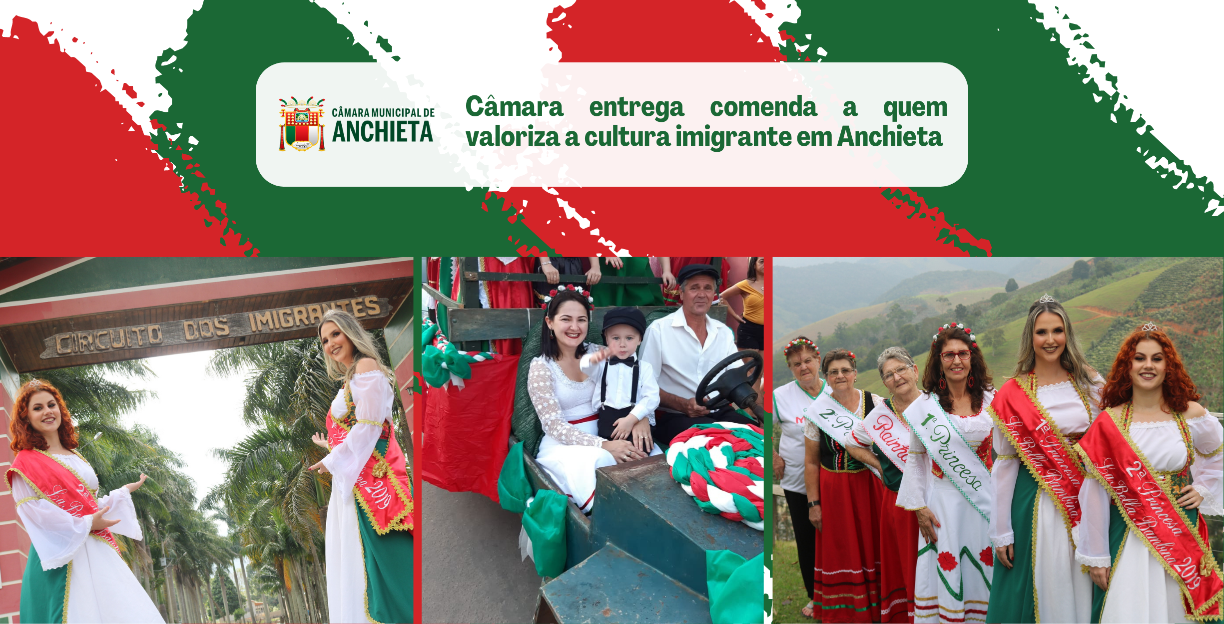 Câmara entrega comenda a quem valoriza a cultura imigrante em Anchieta
